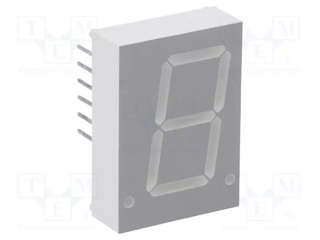 NÄYTTÖ: LED - 7-SEGMENTTINÄYTTÖ - 20,32MM - 0,8" - MERK.LKM: 1 - KATODI - 7-segmenttinäytöt - HDSP-3903 - 1