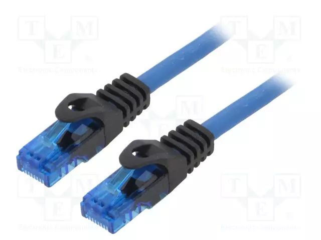 PATCH KAAPELI - U/UTP - CAT 6A - RJ45-PISTOKE,MOLEMMIN PUOLIN - CU - 3M - RJ45 Ethernet kaapelit - CPP003 - 1