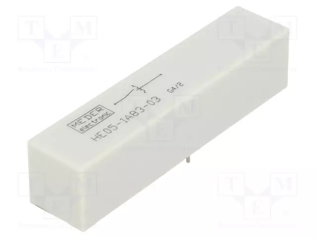 RELE: TYHJIÖRELE - SPST-NO - UKELAN: 5VDC - 5A - MAX.7,5KVDC - 50W - PCB - Reedreleet - HE05-1A83-03 - 1