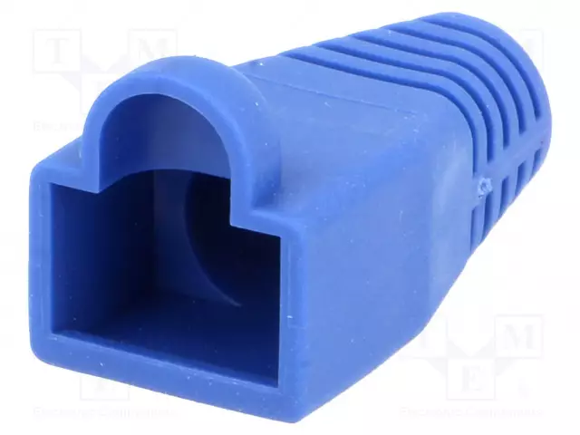 RJ45 LIITTIMEN SUOJAUS - 6MM - SININEN - RJ liittimet - 795-601303 - 1