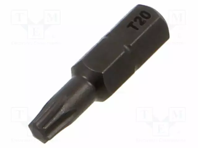 RUUVAUSKÄRKI - TORX® - TX20 - 1/4" - KOK.PIT: 25MM - 100KPL - Ruuvauskärjet - WIHA.40463 - 1