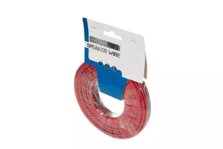 SPEAKER WIRE - RED/BLACK - 2 x 1.50 mm² - 25 m - Kaiutinkaapelit - HQLW10003 - 1