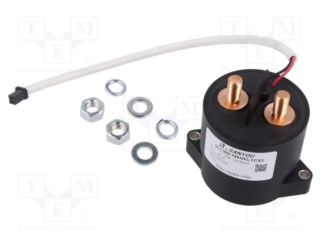 TEHORELE - SPST-NO - UKELAN: 12VDC - 350A - SEC350 - Tehoreleet - SEC350-750MFLYCS3 - 1