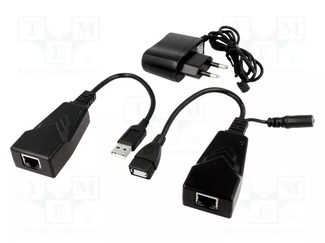 USB JAKAJA - USB 2.0 - 480MBPS - Tietokonekaapelit ja -adapterit - A-USB-EXTENDER.03 - 1