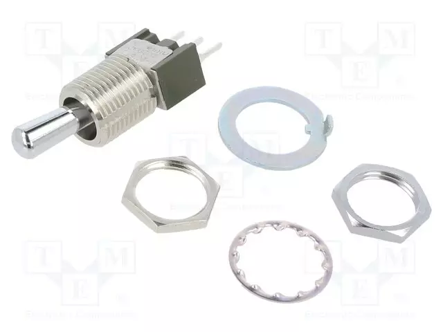 VIPUKYTKIN - ASENNOT: 2 - SPDT - ON-(ON) - 3A/250VAC - 3A/30VDC - M20 - Vipukytkimet - M2015BB1W03 - 1