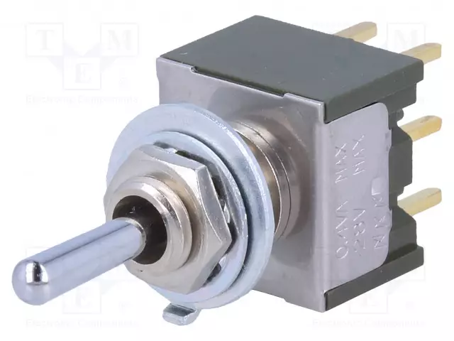 VIPUKYTKIN - ASENNOT: 3 - DP3T - (ON)-OFF-(ON) - 6A/125VAC - M20 - -30÷85°C - Vipukytkimet - M2028SS4G03 - 1