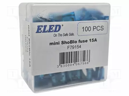 15A - 32VDC - AUTOSULAKE - 11,2MM - 11,2X4X17MM - Autosulakkeet - F79154 - 1