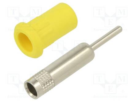 LABORATORY CONNECTOR: 4MM BANANA - SOCKET - 30VAC - 60VDC - 25A - Banaanijatkoliittimet - EB4-IRN-24 - 1