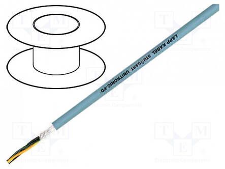 DATAKAAPELI - UNITRONIC® FD - 25X0,34MM2 - PVC - HARMAA - LANKA - Suojatut ohjaimien kaapelit - UTR-FD-25X0.34 - 1