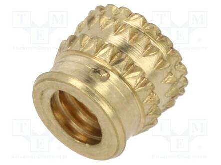 KIERREINSERTTI - MESSINKI - M4 - BN 37885 - PIT: 5,6MM - MUOVIIN - Kierreinsertit - KVT-002M4 - 2