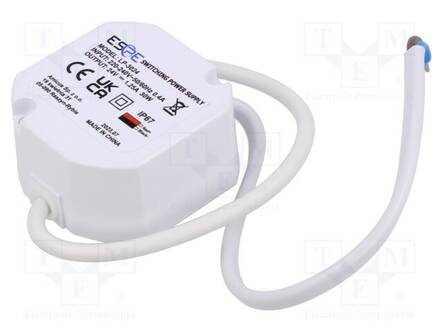 VIRTALÄHDE: IMPULSSI - LED - 30W - 24VDC - 1,25A - 220÷240VAC - IP67 - 90% - LED teholähteet - LP-3024 - 1