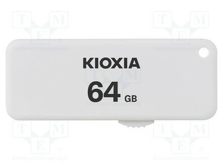 PENDRIVE - USB 2.0 - 64GB - YAMABIKO - VALKOINEN - USB A - USB muistit - LU203W064GG4 - 2