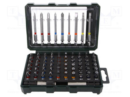 RUUVAUSKÄRKISARJA - KOTELO - 71KPL - Ruuvauskärjet - MTB.626704 - 2