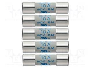 SULAKE - 10X38MM - 1KV - 10A - 5KPL - Muut erikoismittalaitteet - TESTO-05900004 - 1