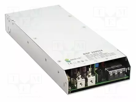 VIRTALÄHDE: IMPULSSI - SISÄÄNRAKENTAMISEEN - 1,92KW - 24VDC - 80A - Teollisuushakkuriteholähteet - BSP-200024 - 1