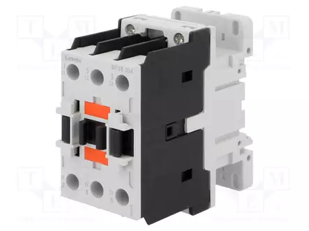 KONTAKTORI: 3-NAPAINEN - NO X3 - 24VAC - 38A - DIN-KISKOLLE - BF - W: 45MM - Kontaktorit - BF3800A024 - 1
