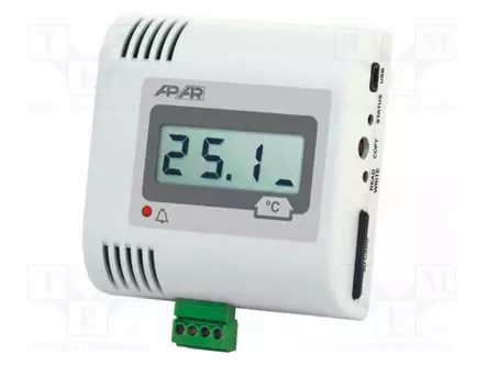 LOGGERI - SEINÄ-IP20 - KOMMUNIKOINTI: USB - LIITÄNTÄ: USB - 0÷100%RH - Tiedonkeruulaitteet - AR234 - 1