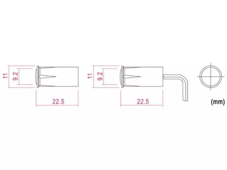 MAGNETIC SWITCH - 0.5A @ 100V DC - NC - LEAD WIRES - Magneettikytkimet - HAA304 - 2