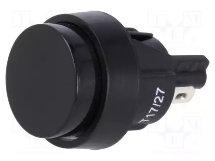 PAINOKYTKIN - AS: 2 - SPST-NO - 2A/250VAC - 4A/250VAC - OFF-(ON) - Standardikytkimet - 5000.0104 - 1