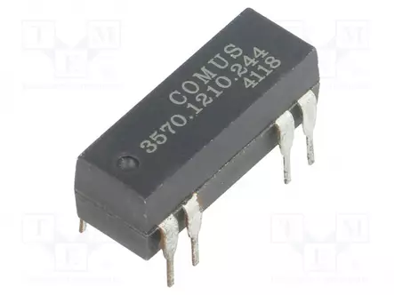 RELE: TYHJIÖRELE - SPST-NO - UKELAN: 24VDC - 500MA - MAX.150VDC - 10W - Reedreleet - 3570.1210.244 - 1