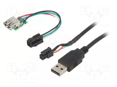USB/AUX-ADAPTERI - VW - VW T6 MULTIVAN 2015->2019 - OEM USB - Autopistokelaturit ja virtalähteet - 44-1324-004 - 1