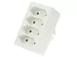 4-WAY EURO SOCKET SPLITTER - Jatkojohdot ja -haaroittimet - EB14 - 1