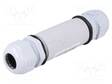 AC LIITIN-SOVITIN - 38A - 400V - IP67 - RUUVI TERMINAALI - 6MM2 - WAGO ja muut pikaliittimet - PE.4204 - 1