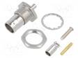 CONNECTOR BNC CABLE JACK PANEL ISOLATED - Erikoisliittimet - NTR-NBTB75IFI4 - 1
