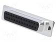 D-SUB LIITIN - PIN: 25 - N LIITINAARAS - JOHTOON - SUORA - B: 7,9MM - D liittimet - HDP20-1645334 - 1