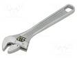 WRENCH: ADJUSTABLE - JAW CAPACITY: 13MM - OVERALL LEN: 115MM - Jakoavaimet - ST-40250104 - 1