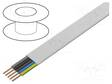 JOHTO - YDY - 5G4MM2 - LITTEÄ - RAUTACU - PVC - VALKOINEN - Virtajohdot metritavara - EK-YDYP-5X4 - 1