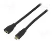 KAAPELI - USB 2.0 - USB B MICRO NAARASLIITIN,USB B MIKROPISTOKE - USB kaapelit ja adapterit - CU0124 - 1