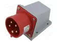 KOJELIITIN RUNKO UROS - 32A - 400V - IEC 60309 - IP44 - AC liittimet ja rungot - QX-354 - 1