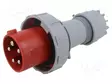 KOJELIITIN UROS - 63A - 400V - IEC 60309 - IP67 - PIN: 5 - AC liittimet ja rungot - QX-1114 - 1