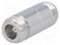 LIITIN - SUORA - 50OHM - KULLATTU - PTFE - N PISTORASIA,MOLEMMIN PUOLIN - N liittimet - J01024A0004 - 2
