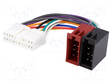 LIITIN - RADIO,ISO - CHEVROLET,DAEWOO,SSANGYONG - PIN: 18 - Merkkikohtaiset autoradioliittimet - ZRS-54 - 1