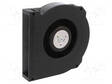 RADIAALITUULETIN DC - 24VDC - 127X127X25MM - 64M3/H - KUULA - DC 24V tuulettimet - RLF100-1114 - 1
