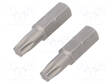 RUUVAUSKÄRKI - TORX® - TX25 - 1/4" - KOK.PIT: 25MM - 2KPL - STANDARD - Ruuvauskärjet - WIHA.08424 - 1