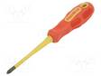 SCREWDRIVER: INSULATED - PHILLIPS - PH2 - BLADE LENGTH: 100MM - Ruuvimeisselit ja sarjat - PR22334 - 1