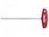 WRENCH: HEX KEY - HEX 6MM - OVERALL LEN: 182MM - PLATING: NICKEL - Kuusiokolo- ja TORX avaimet - WIHA.22174 - 1