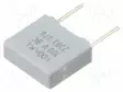 POLYESTERIKONDENSAATTORI - 0,1UF - 63V - 100VDC - 5MM - ±10% - THT - Muovikondensaattorit - BFC237021104 - 1