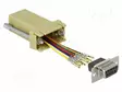 ADAPTERI - D-SUB 9PIN RASIA,RJ45-PISTORASIA - HARMAA - Tietokonekaapelit ja -adapterit - DELOCK-66164 - 2