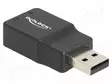 PC-KORTTI: ÄÄNI - USB 2.0 - PNP - MUSTA - Tietokonetarvikkeet - muut - DELOCK-66634 - 1