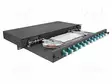 PATCH-VALOKUITUPANEELI - LC DUPLEX - DUPLEX,RACK - MUSTA - RACK 19" - Tietokonetarvikkeet - muut - DELOCK-67004 - 1