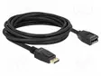 KAAPELI - DISPLAYPORT-PISTORASIA,DISPLAYPORT-PISTOKE - PIT: 5M - HDMI, DVI, DisplayPort johdot - DELOCK-80004 - 1
