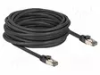 PATCH KAAPELI - U/FTP - CAT 6A - RJ45-PISTOKE,MOLEMMIN PUOLIN PVC - RJ45 Ethernet kaapelit - DELOCK-80244 - 1