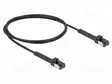 PATCH KAAPELI - U/FTP - CAT 6A - RJ45-PISTOKE,MOLEMMIN PUOLIN - 1M - LSZH - RJ45 Ethernet kaapelit - DELOCK-80934 - 1