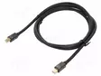 KAAPELI - MINI DISPLAYPORT-PISTOKE,MOLEMMIN PUOLIN - PIT: 1,5M - HDMI, DVI, DisplayPort johdot - DELOCK-83474 - 1