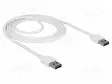 KAAPELI - USB 2.0 - USB A KAKSIPUOLINEN PISTOKE,MOLEMMIN PUOLIN - USB kaapelit ja adapterit - DELOCK-85194 - 1