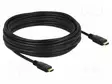 KAAPELI - HDMI-PISTOKE,MOLEMMIN PUOLIN - PIT: MUSTA - 26AWG - HDMI, DVI, DisplayPort johdot - DELOCK-85284 - 1